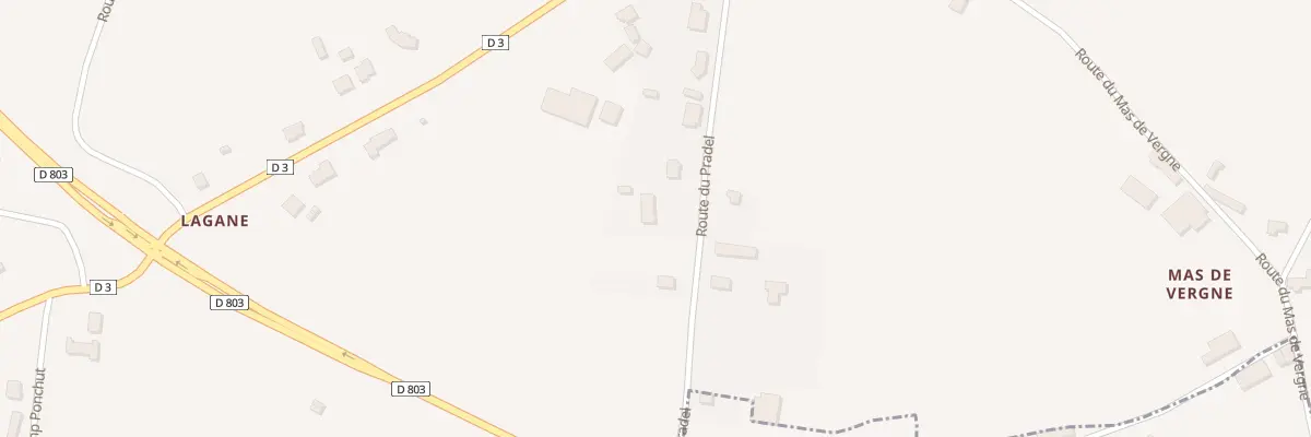 Plan du 5388F Camp Pouxal à Puybrun