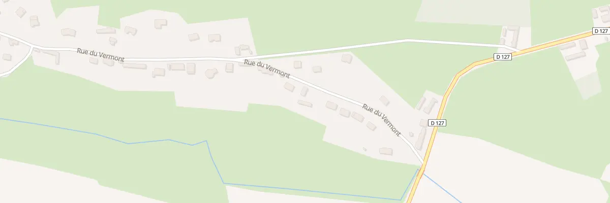 Plan du 176 Rue du Vermont à Rety