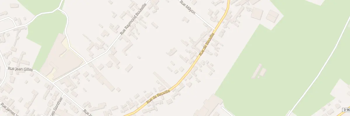 Plan du 29 Rue Beuville à Beaucamps-le-Vieux