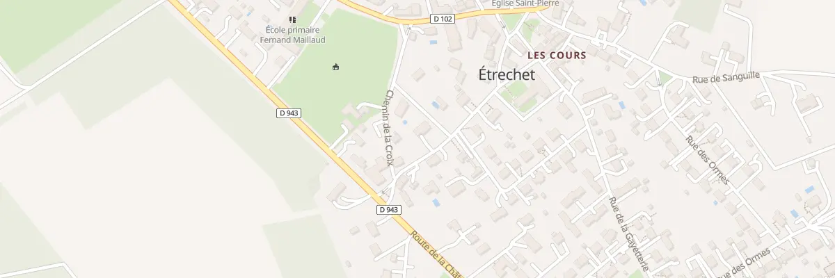 Plan du 5003 Rue Sully à Étrechet
