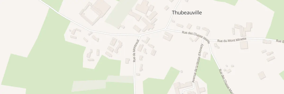 Plan du 3 Rue de Montreuil à Parenty