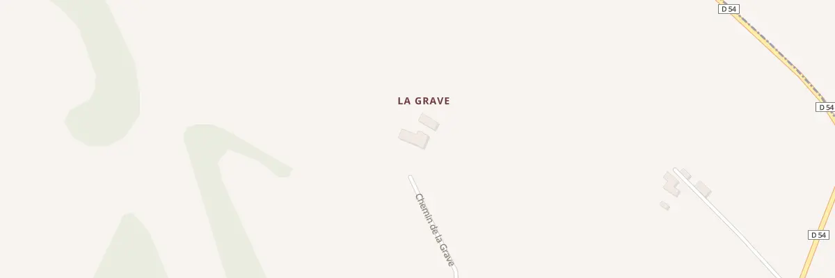 Plan du 5 La grave à Juzes