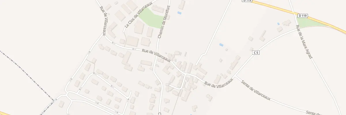 Plan du 32 Rue de Villarceaux à Thoiry