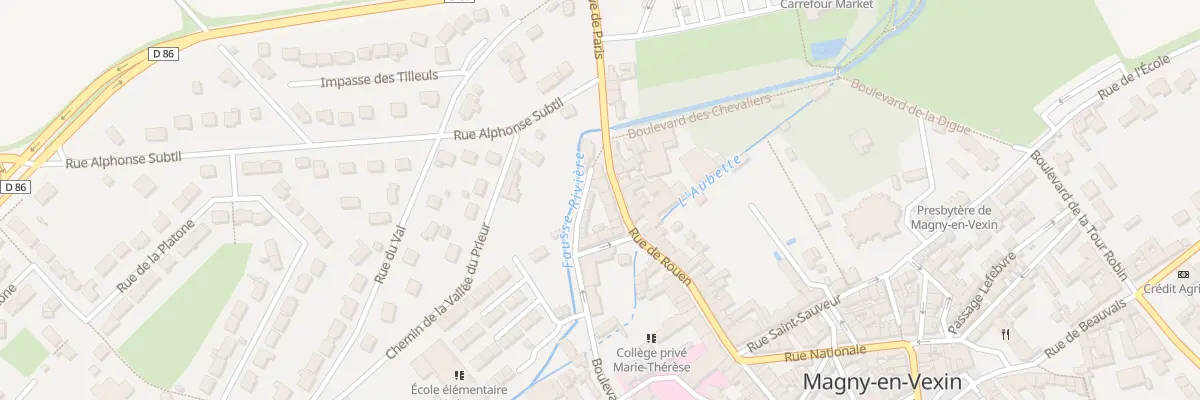 Plan du 31 Rue de Rouen à Magny-en-Vexin