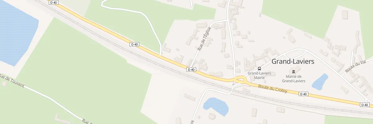 Plan du 8 Rte du Crotoy à Grand-Laviers