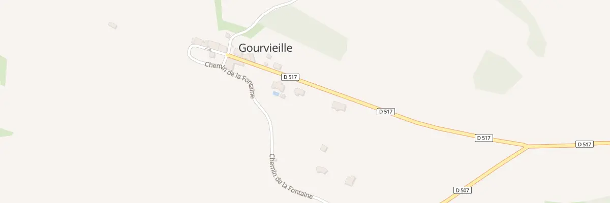 Plan du Bois du Roi à Gourvieille