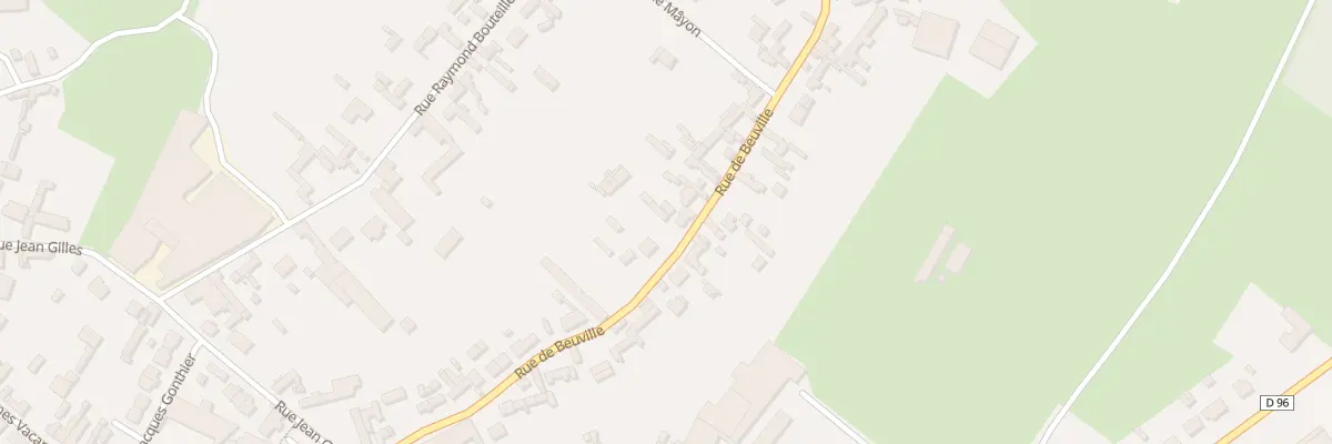 Plan du 5092 Rue Beuville à Beaucamps-le-Vieux
