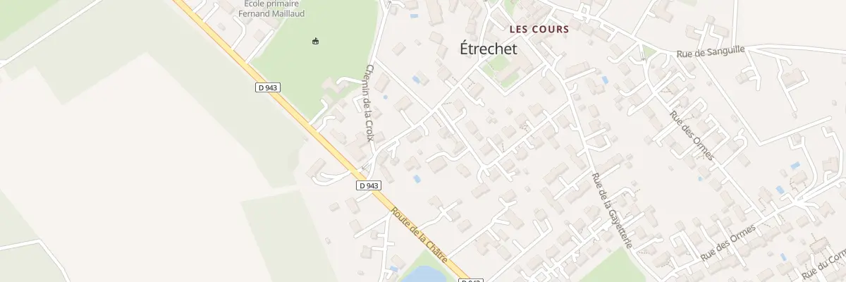 Plan du 12 Rue Sully à Étrechet
