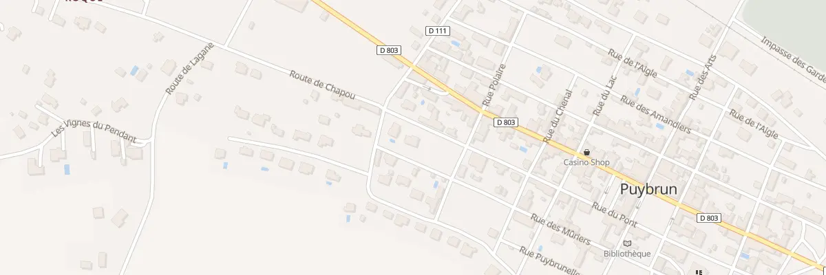 Plan du 5446 Rue du Pont à Puybrun