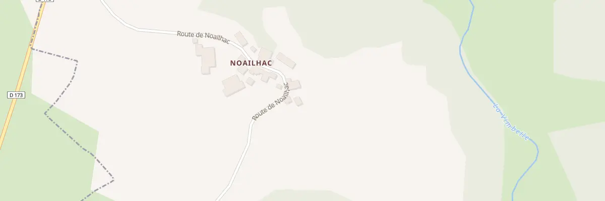 Plan du 5138 Noailhac à Orliac-de-Bar