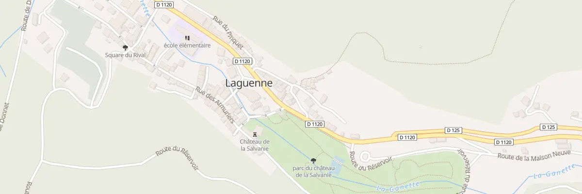 Plan du 5 Rue du Touron à Laguenne-sur-Avalouze