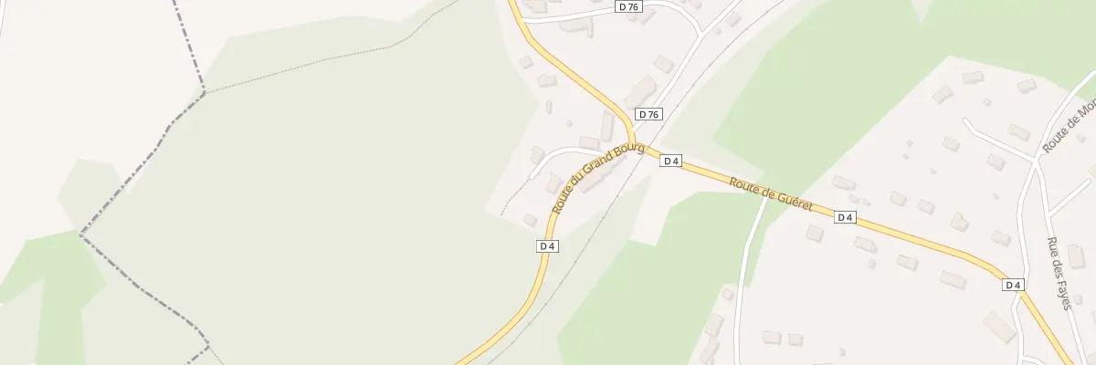 Plan du 3 Rte du Grand Bourg à La Brionne