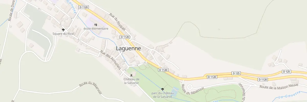 Plan du 8 Rue du Touron à Laguenne-sur-Avalouze