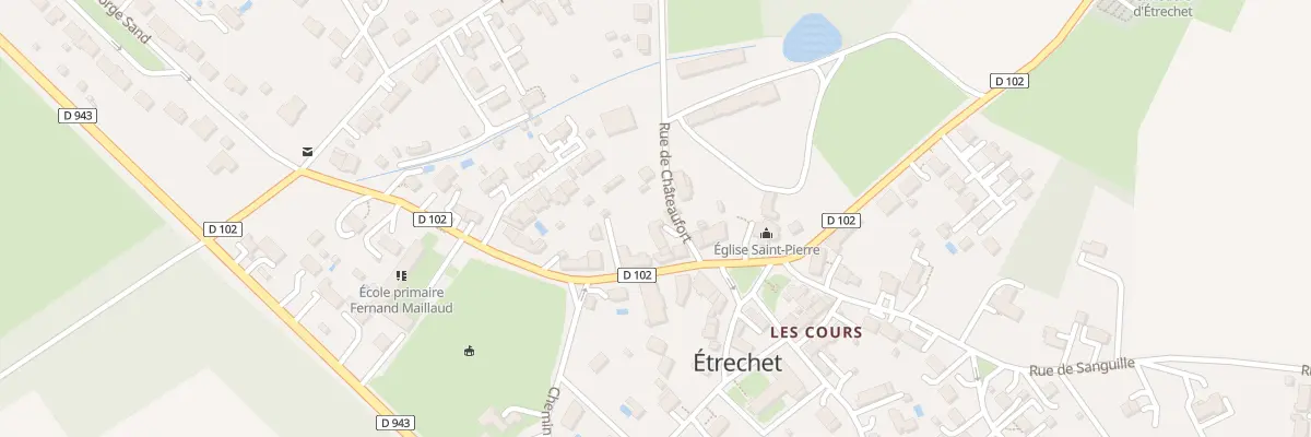 Plan du 5078 Le Bourg à Étrechet