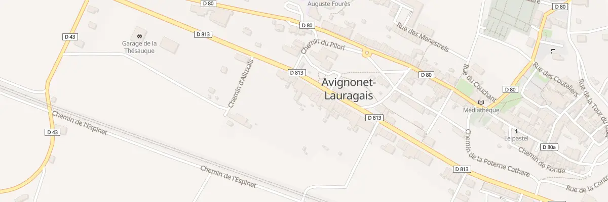 Plan du 45 Av d’Occitanie à Avignonet-Lauragais
