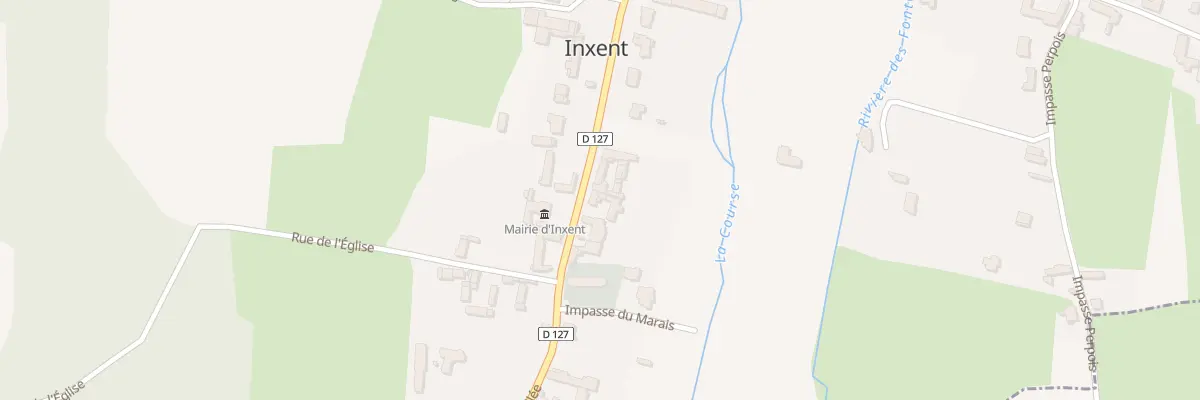 Plan du 301 Rue de la Vallée à Inxent