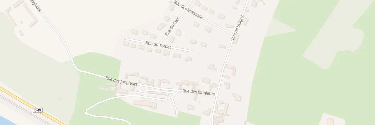 Plan du 12 Rue de Tofflet à Grand-Laviers