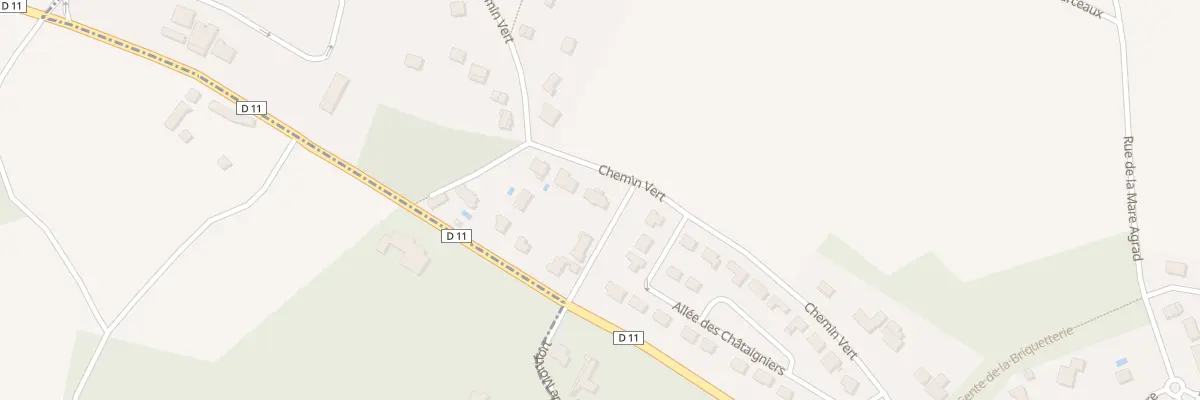 Plan du 3B Che de Montfort à Thoiry
