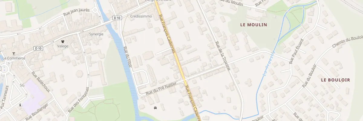 Plan du 17 Rue François Cadennes à Gisors