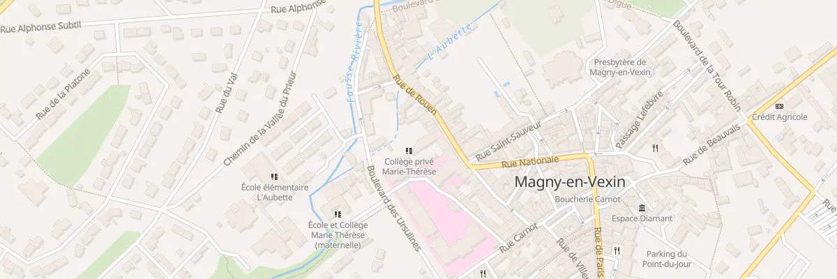 Plan du 9 Rue de Rouen à Magny-en-Vexin