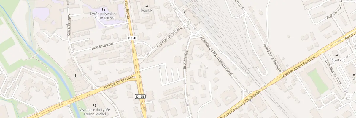 Plan du 11 Rue Marion à Gisors