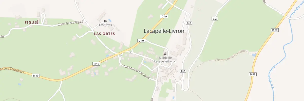 Plan du 5021 Village à Lacapelle-Livron