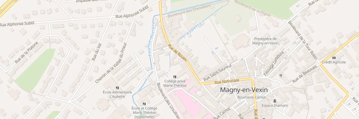 Plan du 19 Rue de Rouen à Magny-en-Vexin