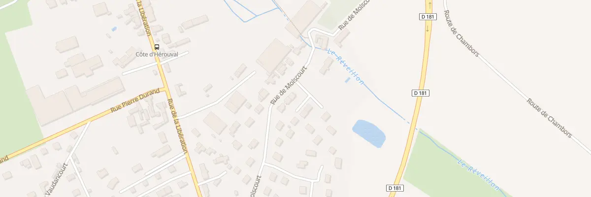 Plan du 28 Rue de Moiscourt à Gisors