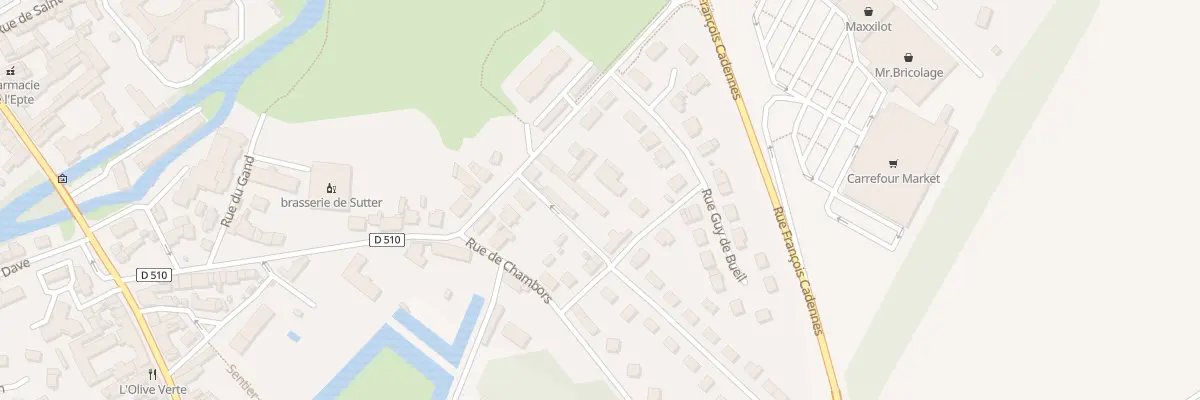 Plan du 12 Rue du Bouloir à Gisors