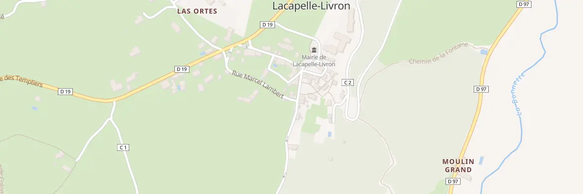 Plan du 5012 Village à Lacapelle-Livron