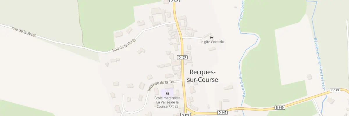 Plan du 19 Gr Grande Rue à Recques-sur-Course