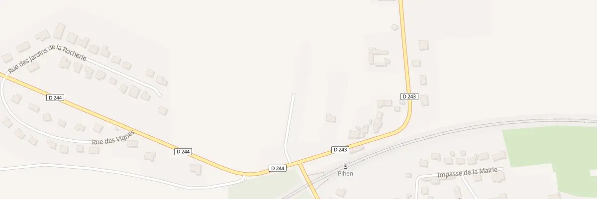 Plan du 14 Rte de Saint-Inglevert à Pihen-lès-Guînes