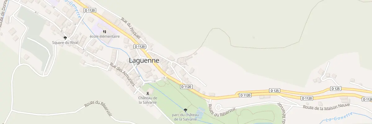 Plan du 13 Rue du Touron à Laguenne-sur-Avalouze