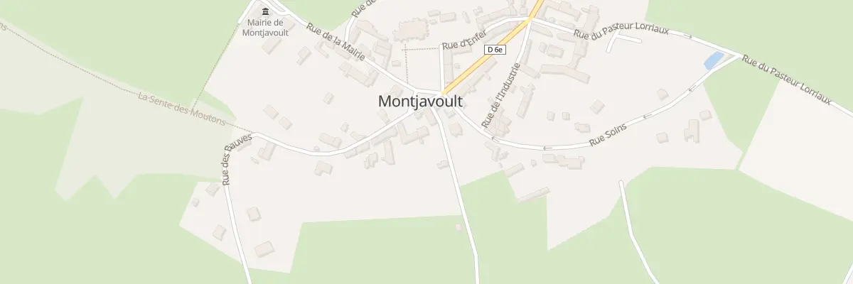 Plan du 5 Pl de l’Église à Montjavoult