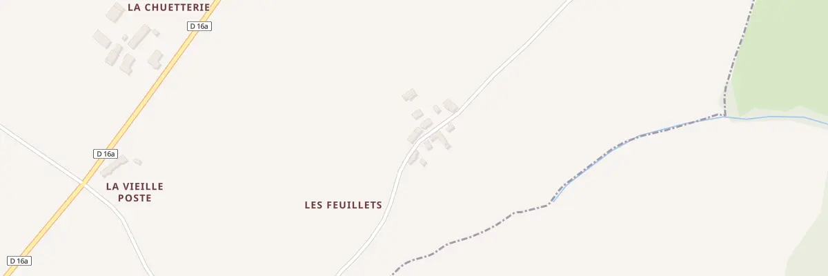 Plan du 1 Les Feuillets à Orville