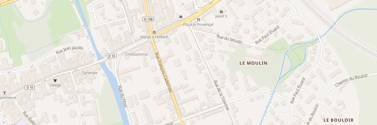 Plan du 7 Rue François Cadennes à Gisors