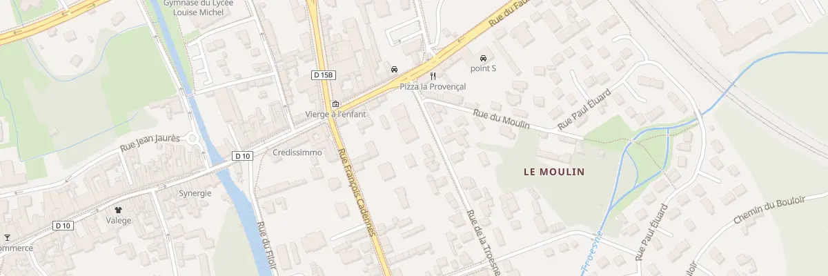 Plan du 2 Rue de la Troesne à Gisors