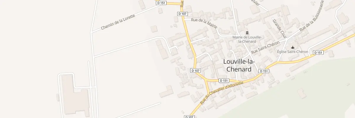Plan du 7 Car des Bourreliers à Louville-la-Chenard