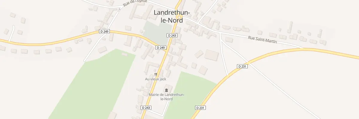 Plan du 11 Rue du Huit Mai à Landrethun-le-Nord