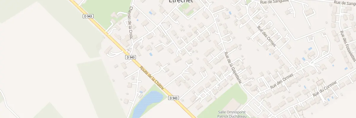 Plan du 5535 All de la Gayetterie à Étrechet