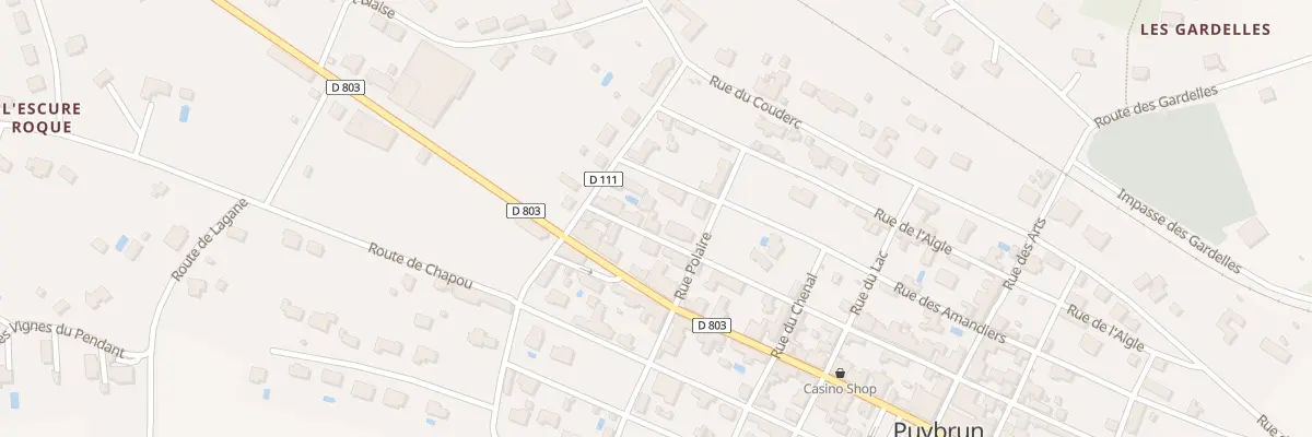 Plan du 5221 Rue du Ferré à Puybrun