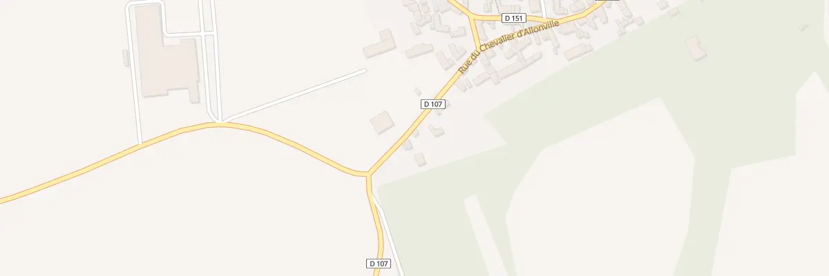Plan du 29 Rue du Chevalier d’Allonville à Louville-la-Chenard