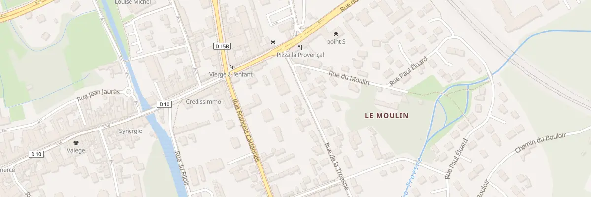Plan du 2B Rue de la Troesne à Gisors