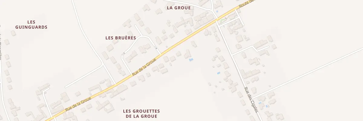 Plan du 94 Rue de la Groue à Chaingy