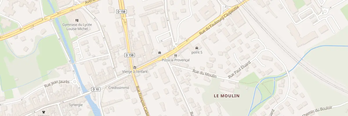 Plan du 24B Rue du Faubourg Cappeville à Gisors