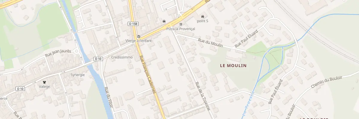 Plan du 4 Rue de la Troesne à Gisors