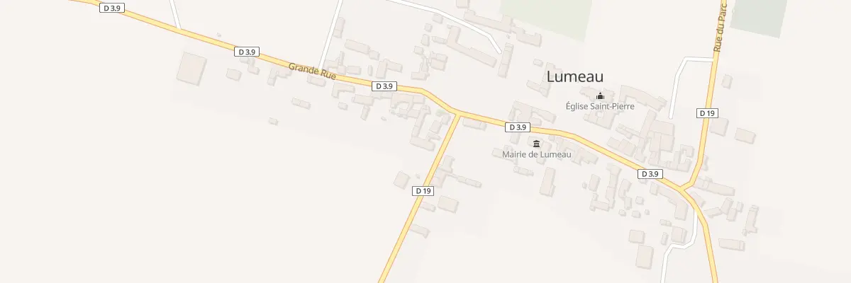 Plan du 3 Rue du Château d’Eau à Lumeau