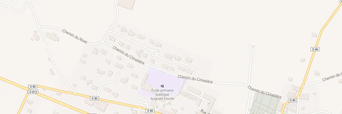 Plan du 15 La Bordette à Avignonet-Lauragais