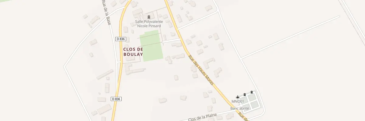 Plan du 10 Rue des Hauts Monts à Boulay-les-Barres