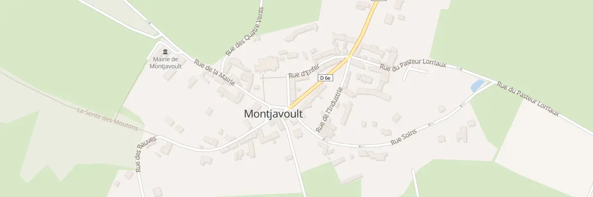 Plan du 22 Gr Grande Rue à Montjavoult